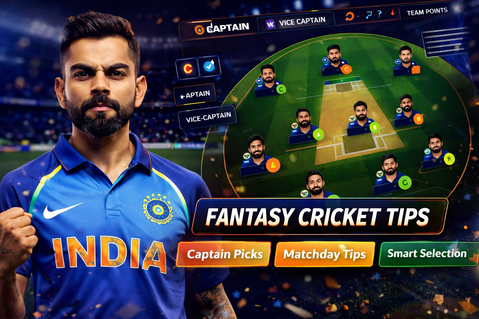 batball11 fantasy cricket pick checklist